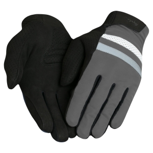 Rapha Brevet Reflective Unisex Eldiven Siyah | 89107-OEJA
