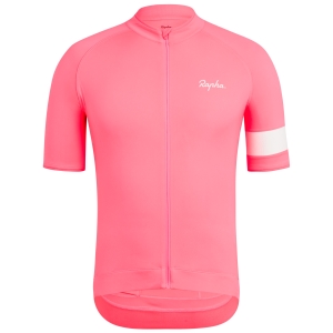 Rapha Core Cycling Performance Binme Erkek Jersey Pembe | 08347-KUTE