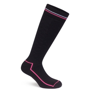 Rapha Deep Kışlık Unisex Çorap Siyah Pembe | 96431-NXLT