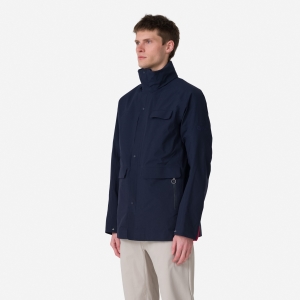 Rapha Insulated GORE-TEX Field Coat Erkek Dış Giyim Lacivert Lacivert | 36180-VJZL