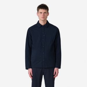 Rapha Insulated Overshirt Erkek Dış Giyim Lacivert Lacivert | 28179-LNXE