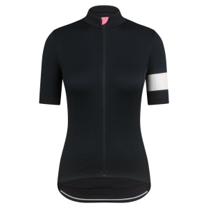 Rapha Klasik II Kadın Jersey Siyah Beyaz | 20691-USMW
