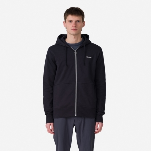 Rapha Logo Erkek Tişörtü Siyah Beyaz | 61258-XIDK