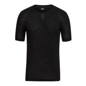 Rapha Merino Kısa Sleeve Erkek Temel Katman Üstleri Siyah | 56312-KLPY