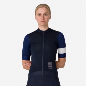 Rapha Pro Team Antrenman for Cycling Kadın Jersey Lacivert Lacivert | 48169-DXAQ