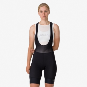 Rapha Pro Team Cycling Bib Kadın Şort Siyah Siyah | 24198-IXML