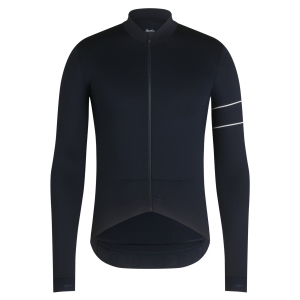 Rapha Pro Team Long Sleeve Thermal Erkek Jersey Lacivert Beyaz | 47019-IYGL