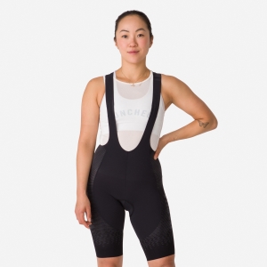 Rapha Pro Team Powerweave Bib Kadın Şort Siyah | 65927-WUJK