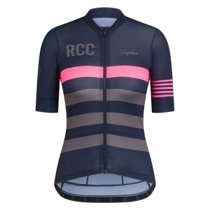 Rapha RCC Pro Team Kadın Jersey Lacivert | 72495-GBAW