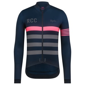Rapha RCC Pro Team Long Sleeve Erkek Jersey Lacivert | 01543-HYPJ