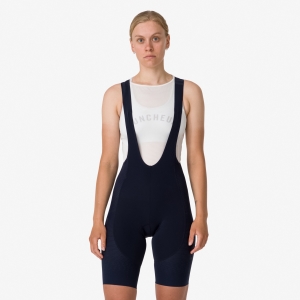 Rapha RCC Pro Team Powerweave Bib Kadın Şort Lacivert Koyu Gri | 52903-GMXF