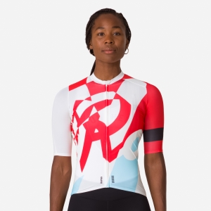 Rapha St Raphael Pro Team Aero Kadın Jersey Multicolour | 57189-DWAF
